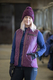 WAHLSTEN CELSIAN WOMENS HYBRID VEST, BURGUNDY